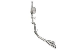 Ford F-150 Performance Exhaust - Single Side Exit - CORSA Performance - Cat-Back Sport - Polished - `21-`25